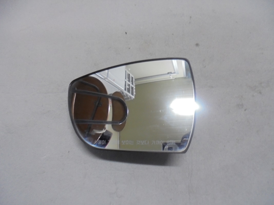 그랜저 HG 사이드미러(백미러)-사이드미러유리, 거울, 백미러 유리, 빽미러 거울-운전석 876113V610 후기형