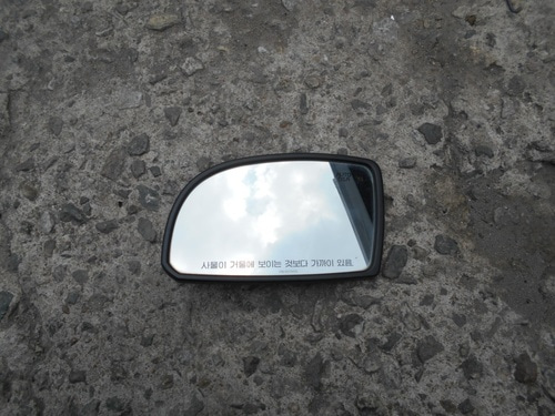 뉴체어맨 사이드미러(백미러)-거울 AUTO DIM글래스-운전석