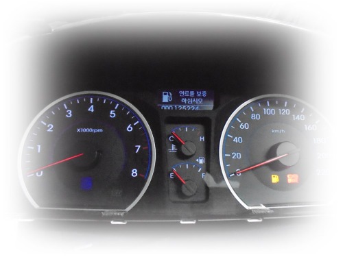아반떼 HD 계기판(940232H080)-가솔린/자동(125,224km/h)